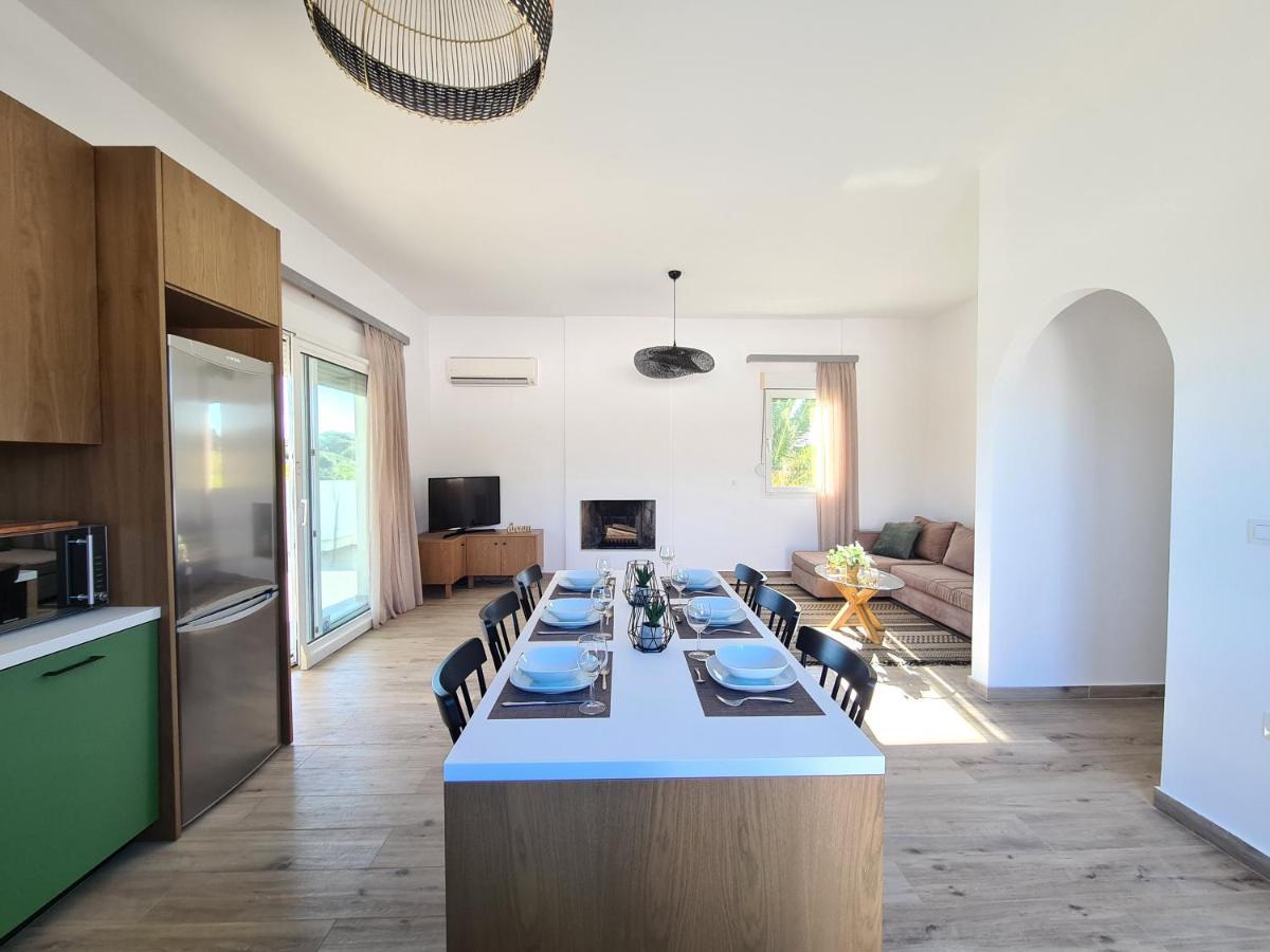 Villa Stamos With Seaview And Private Pool - Partner Of Prasonisi Villas Plimmiri Екстер'єр фото